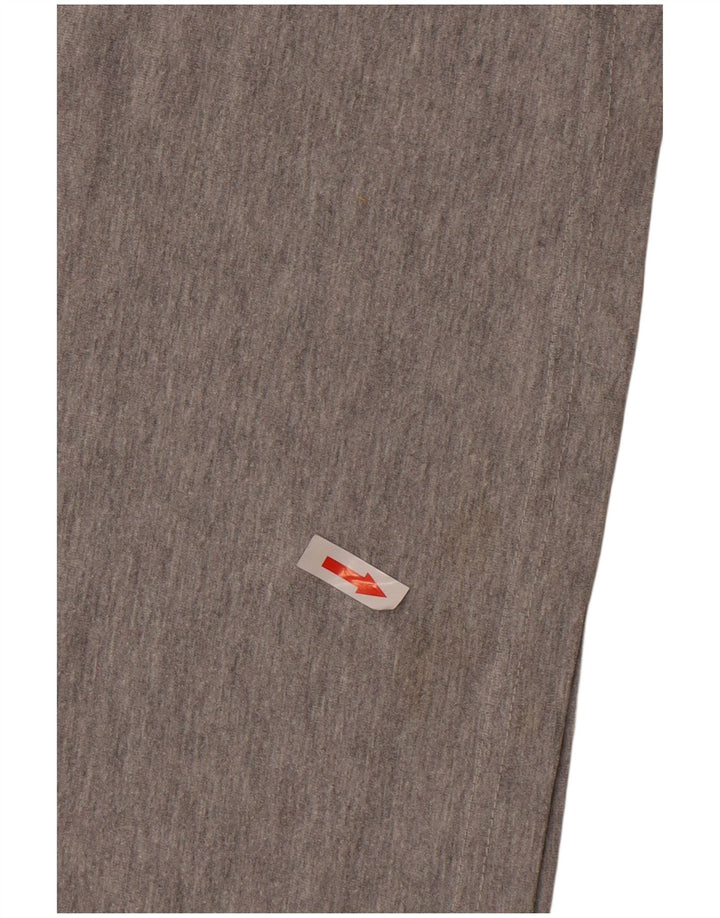 Chłopięcy T-shirt z grafiką Puma, 9-10 lat, średnioszary, bawełniany