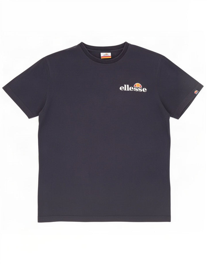 T-shirt męski Ellesse, duży, granatowy, bawełniany