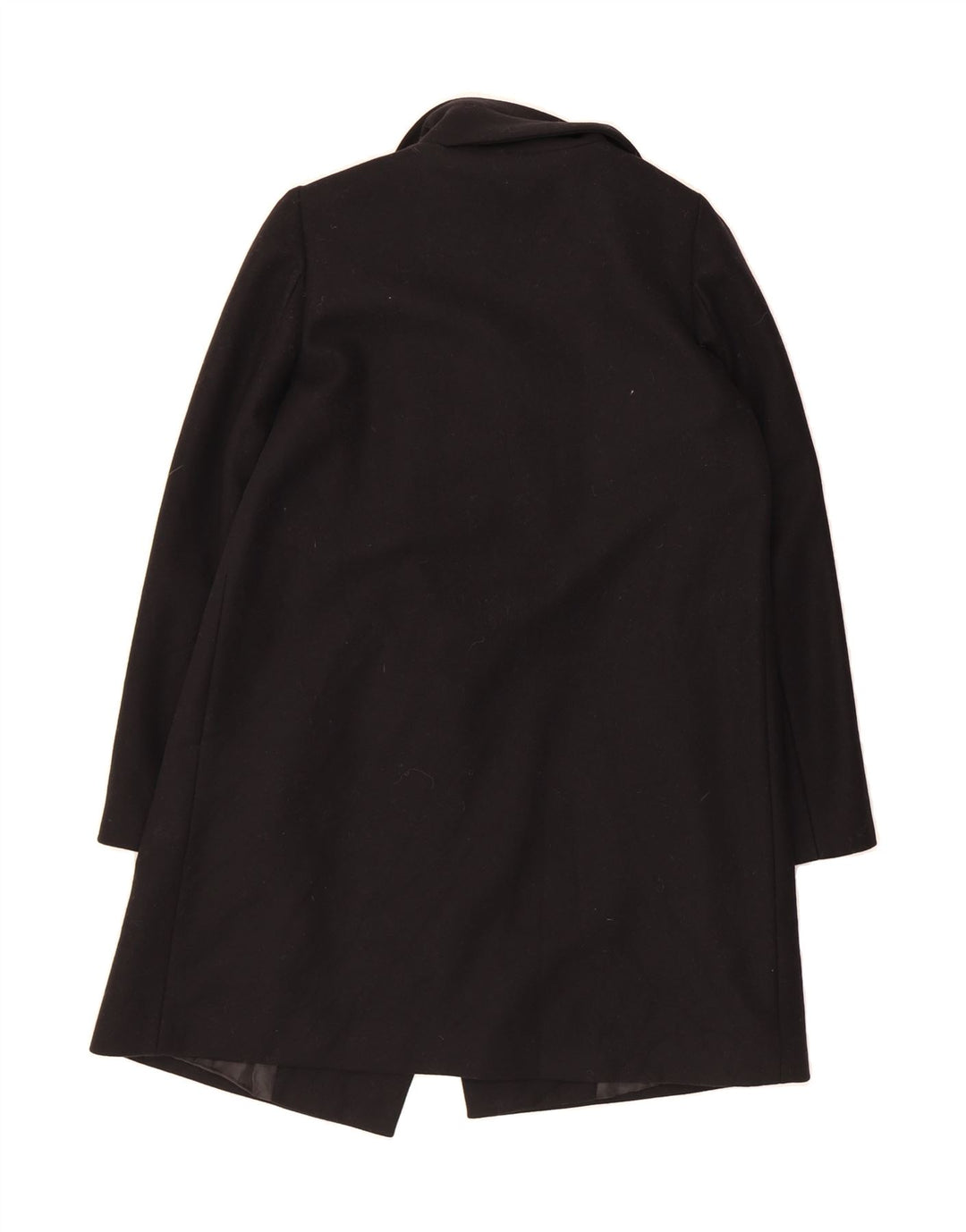 BENETTON Womens Overcoat IT 42 Medium Black Vintage Benetton and Second-Hand Benetton from Messina Hembry 