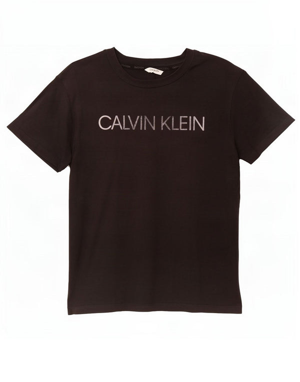 Męska koszulka graficzna Calvin Klein Top Medium Black