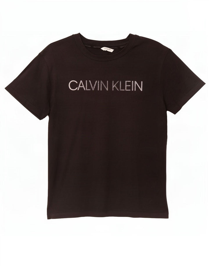 Męska koszulka graficzna Calvin Klein Top Medium Black