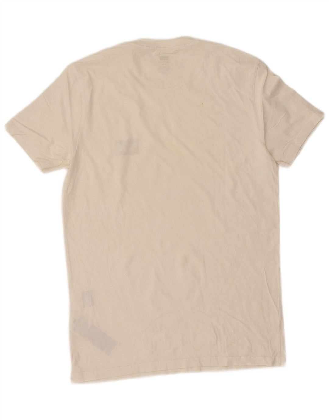 Męski wąski t-shirt Levi's Top, średnia biała bawełna