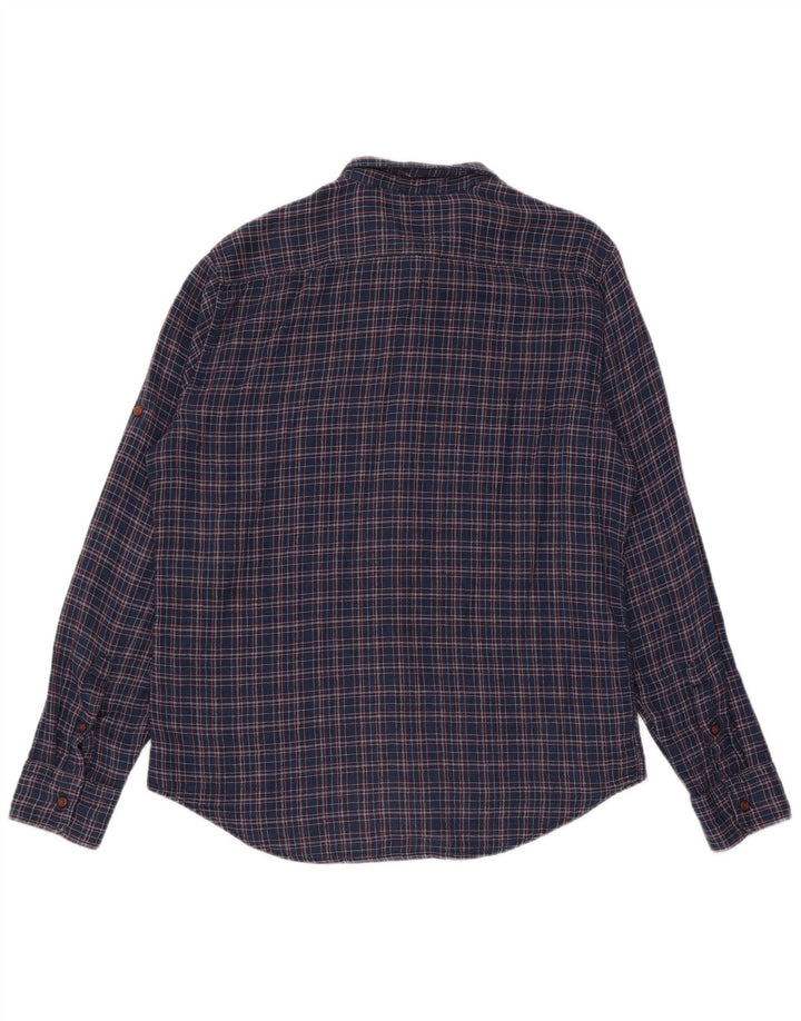 Koszula męska Levi's Slim Fit, duża, bawełniana w granatową kratę