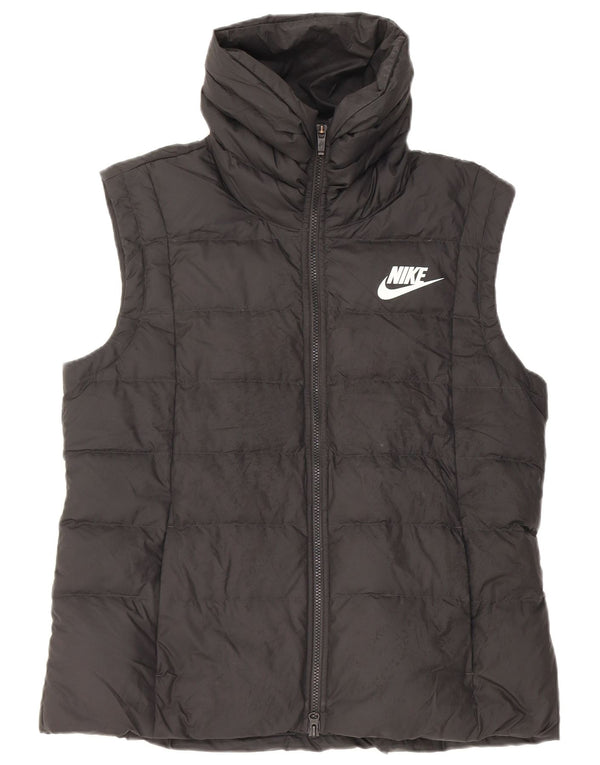 Damska wyściełana kamizelka Nike UK 18 XL, czarna, poliester