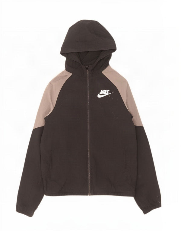 Kurtka dziewczęca Adidas z kapturem i dresem 13-14 lat XL w kolorze czarnym