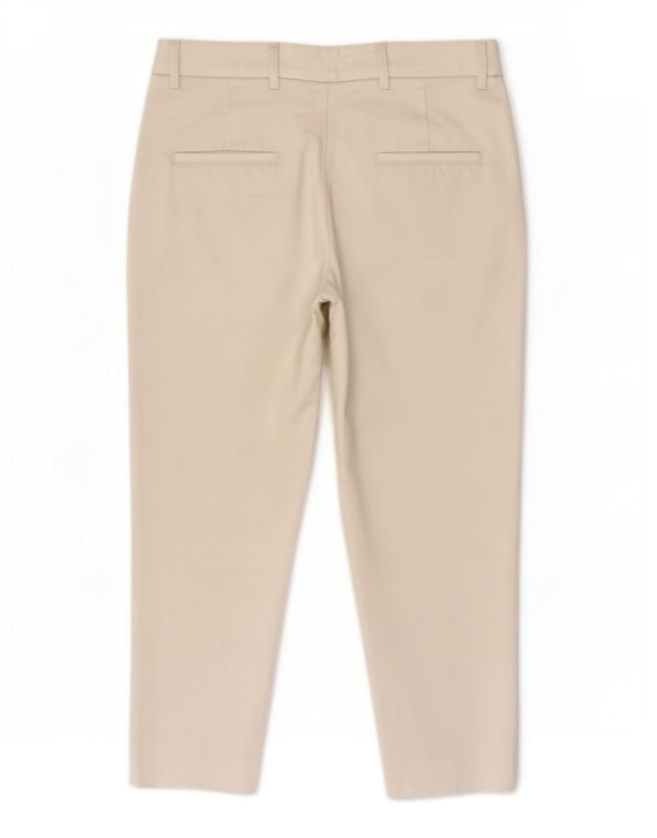 Spodnie damskie Zara Crop Chino EU 34 2XS W24 L22 Białe