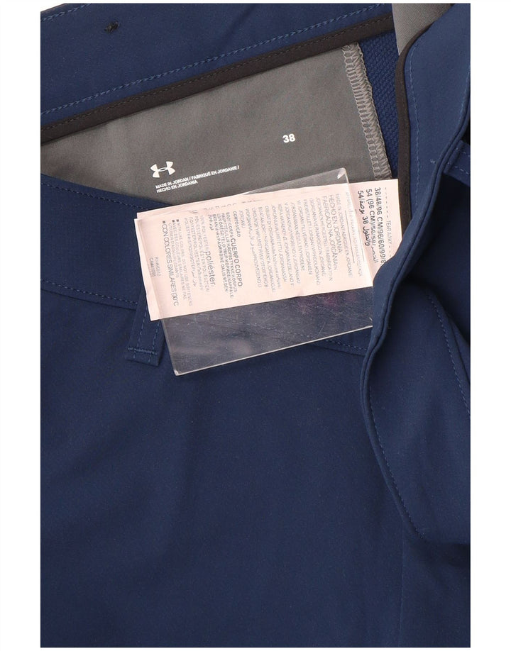 Męskie spodenki Chino Under Armour W38 XL Granatowy poliester