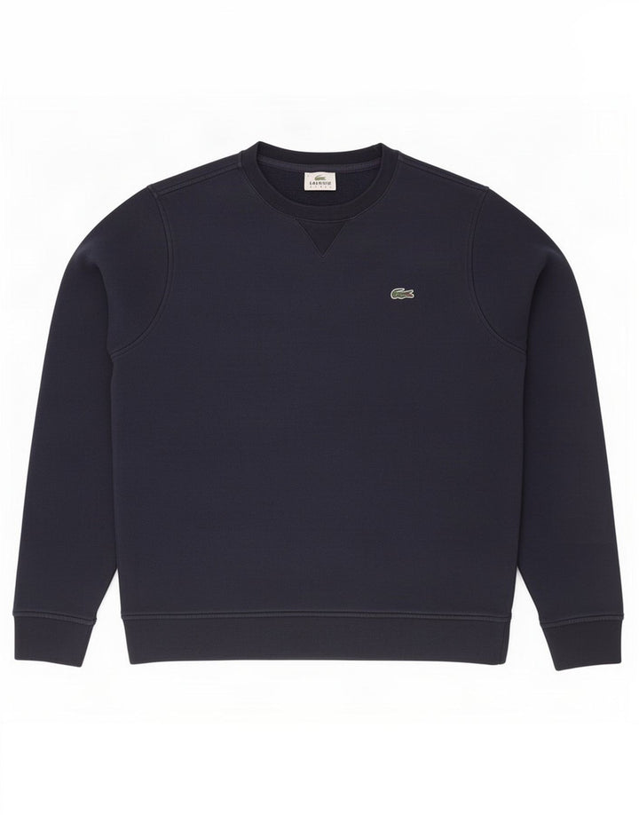 Bluza męska Lacoste, rozmiar 4, średnia, granatowa, bawełniana