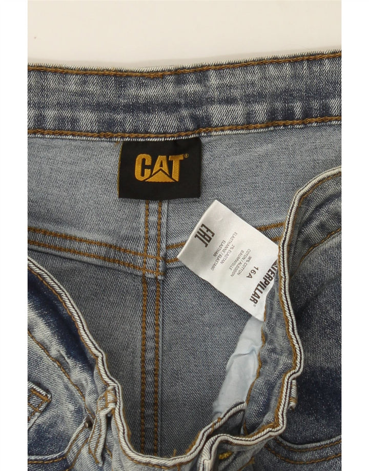 CAT Boys Slim Jeans 15-16 Years W30 L30 Blue Cotton Vintage CAT and Second-Hand CAT from Messina Hembry 