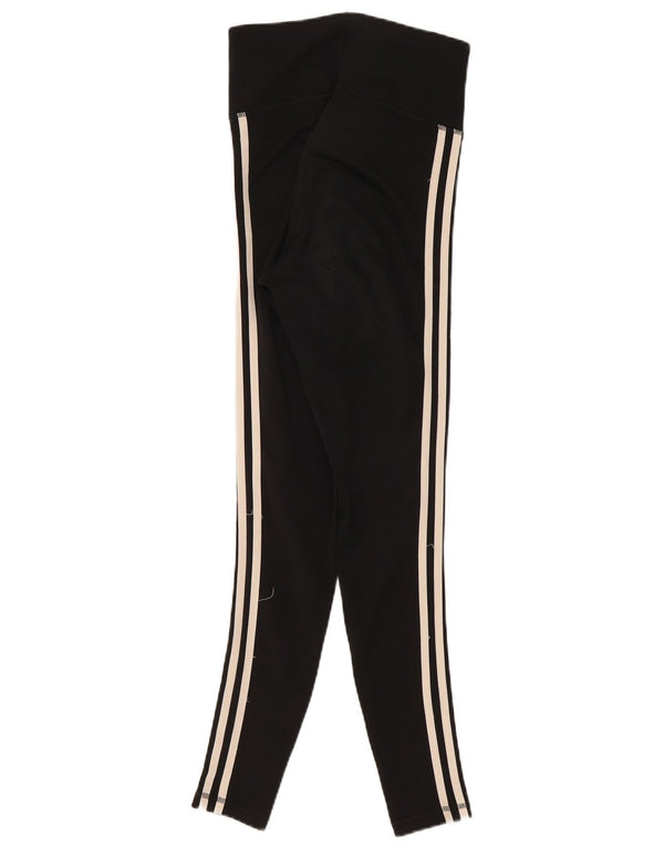 Legginsy Adidas Damskie Climalite UK 8/10 Małe Czarne