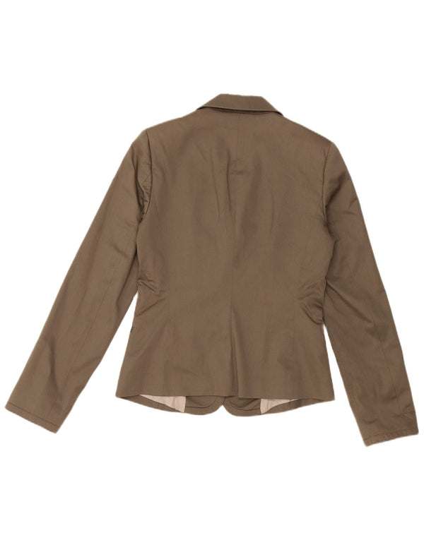 Damska marynarka zapinana na 2 guziki SISLEY UK 8, mała szara