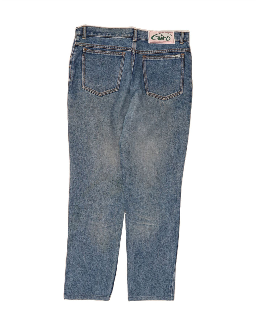 VINTAGE Mens Denver Slim Jeans W36 L28 Blue Cotton Vintage Vintage and Second-Hand Vintage from Messina Hembry 