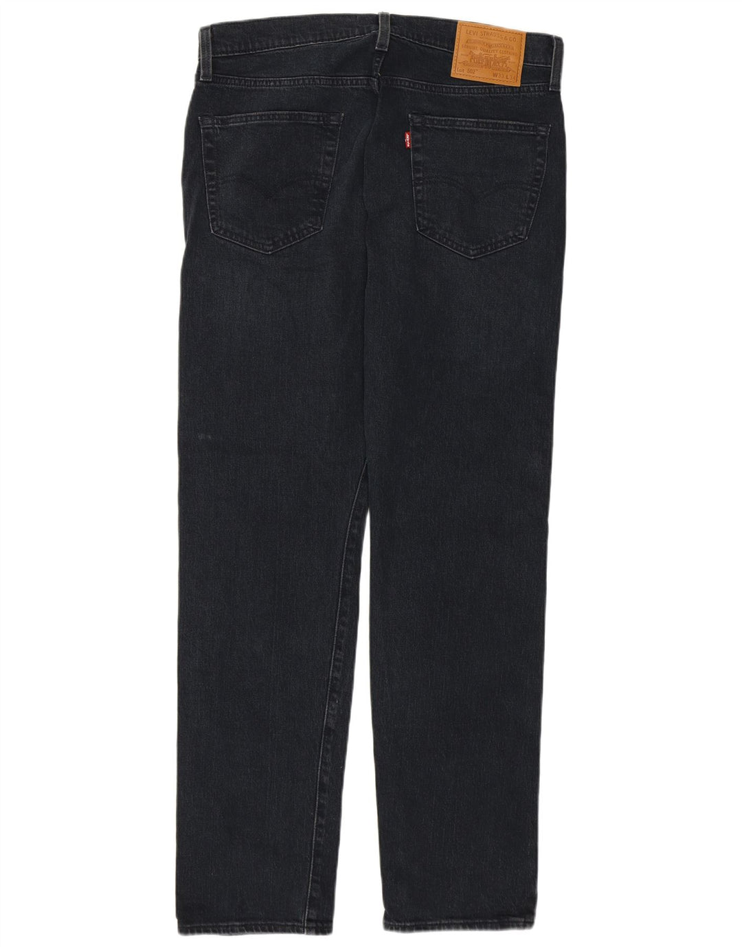Męskie jeansy Levi's 502 Tapered W33 L31 Granatowa bawełna