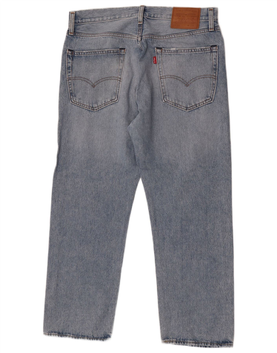 Męskie jeansy LEVI'S 551 Straight W33 L27 Niebieskie bawełniane