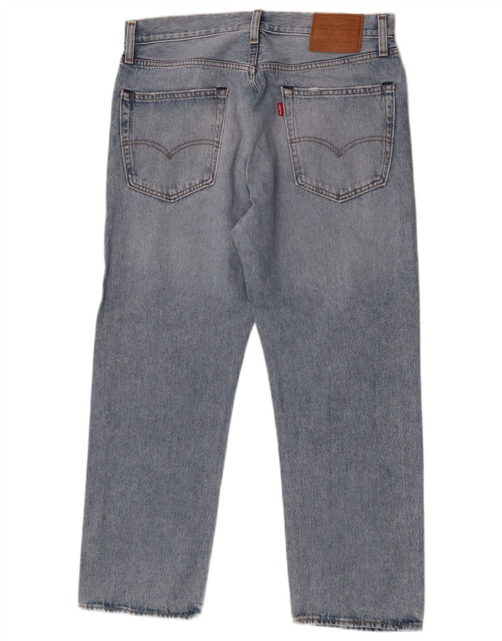 Męskie jeansy LEVI'S 551 Straight W33 L27 Niebieskie bawełniane