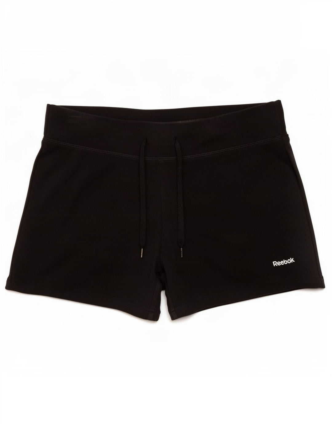 Damskie spodenki sportowe Reebok UK 14, średnie czarne, bawełniane