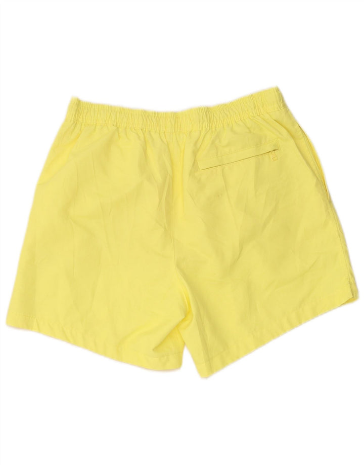 Damskie spodenki kąpielowe Calvin Klein Graphic UK 12, średni żółty poliester