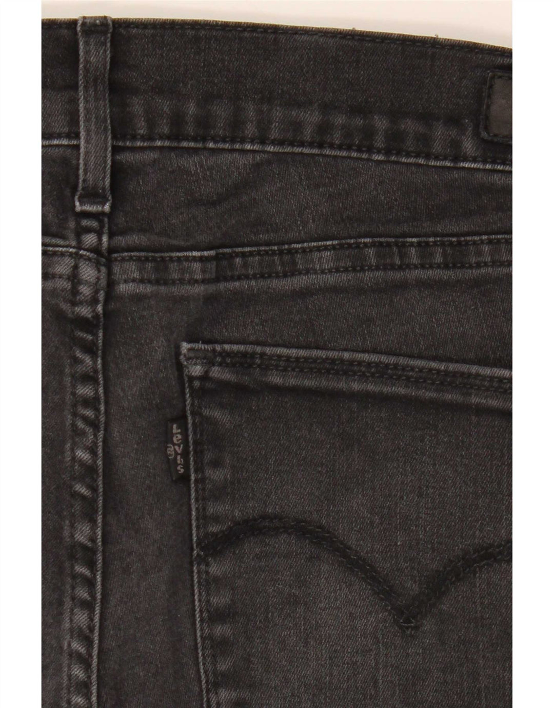 Damskie jeansy Levi's Skinny W32 L32 Czarna bawełna