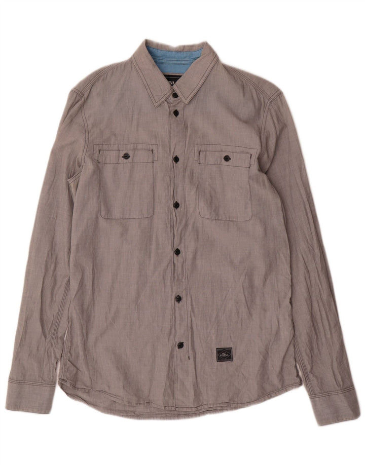 Koszula męska O'Neill Slim Fit, duża, szara, bawełniana