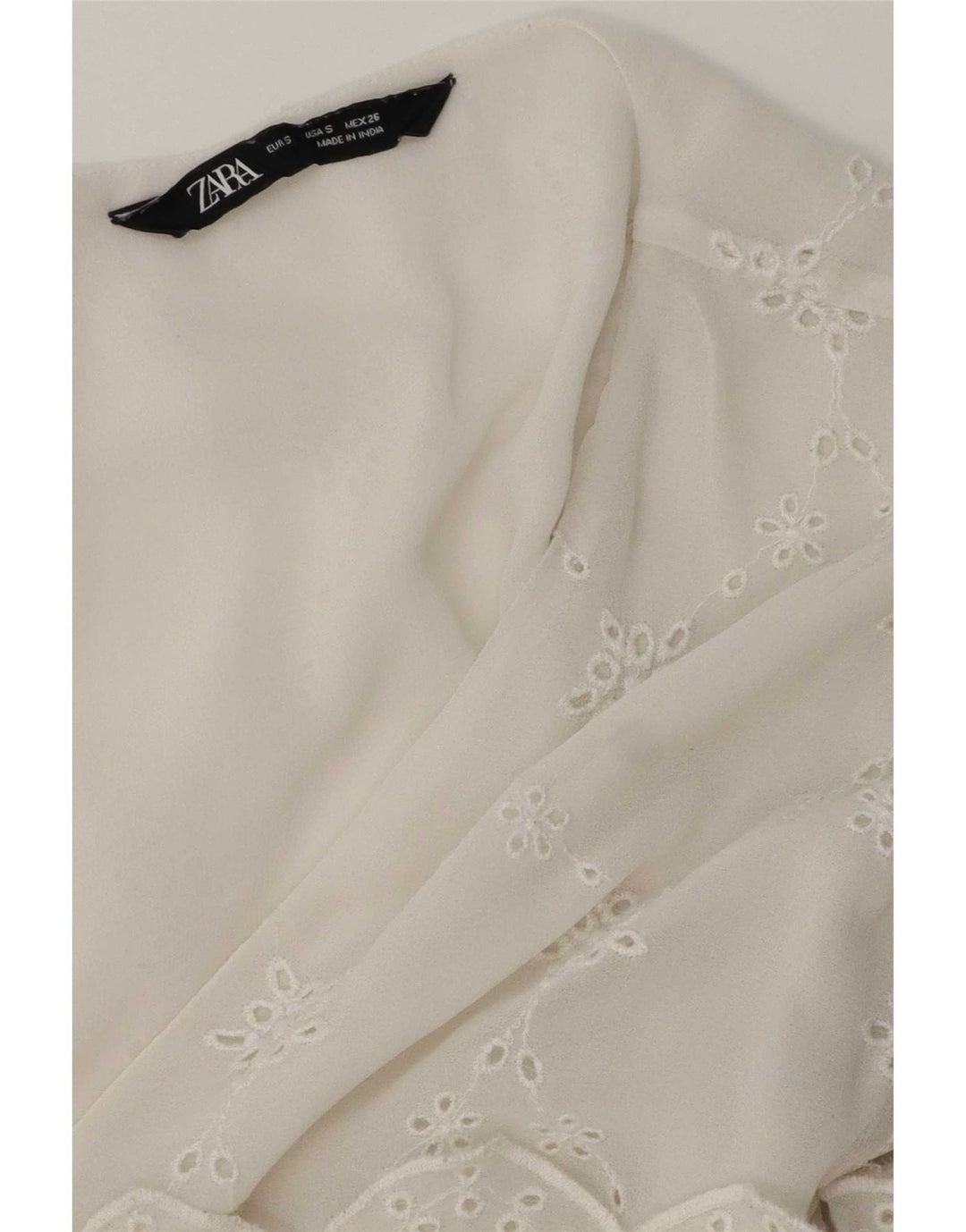 Bluzka damska Zara Top UK 10 Small White Floral