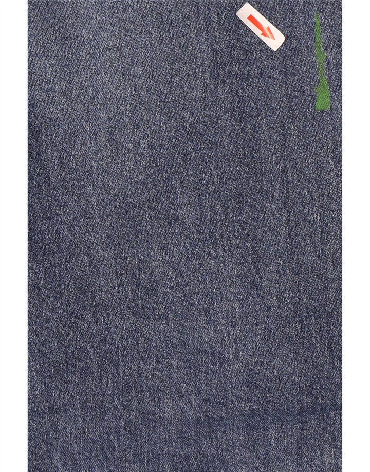 Męskie jeansy Levi's 502 zwężane W34 L36 niebieska bawełna