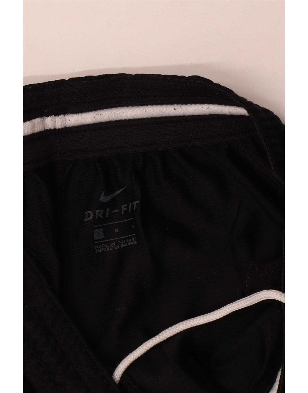 Męskie spodenki sportowe Nike Dri Fit Graphic, duże, czarne, poliestrowe