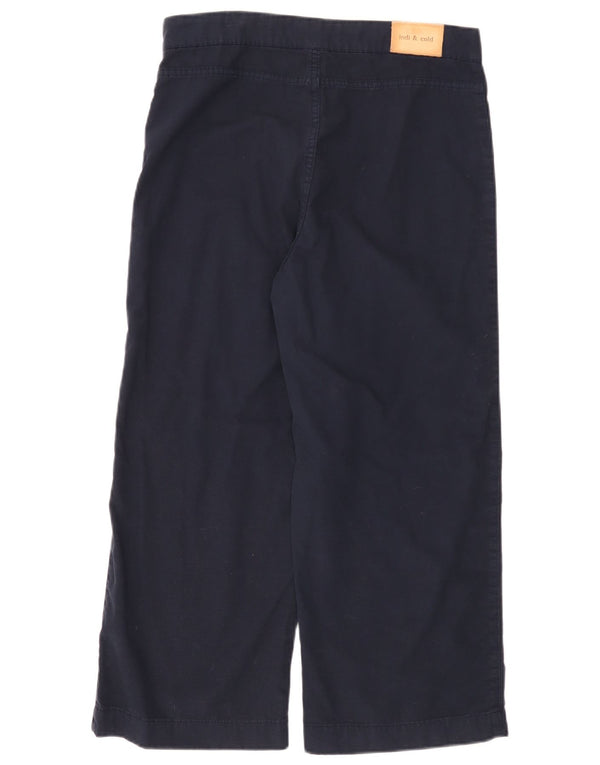 Damskie spodnie o luźnym kroju Indi & Cold EU 42 Large W32 L24 Granatowe
