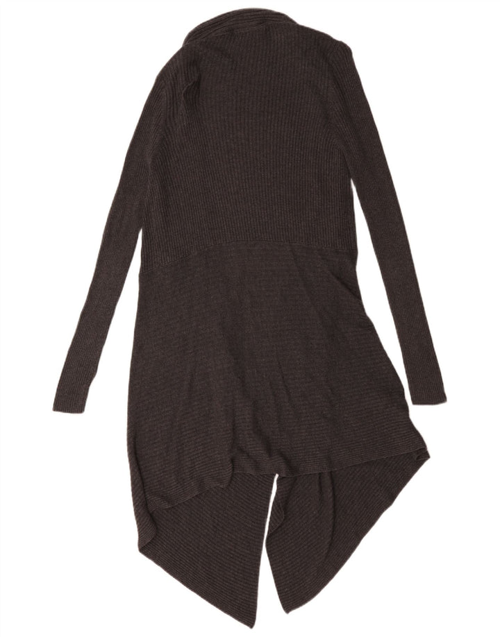 Marks & Spencer Damski sweter rozpinany o długim kroju, UK 18 XL, szary