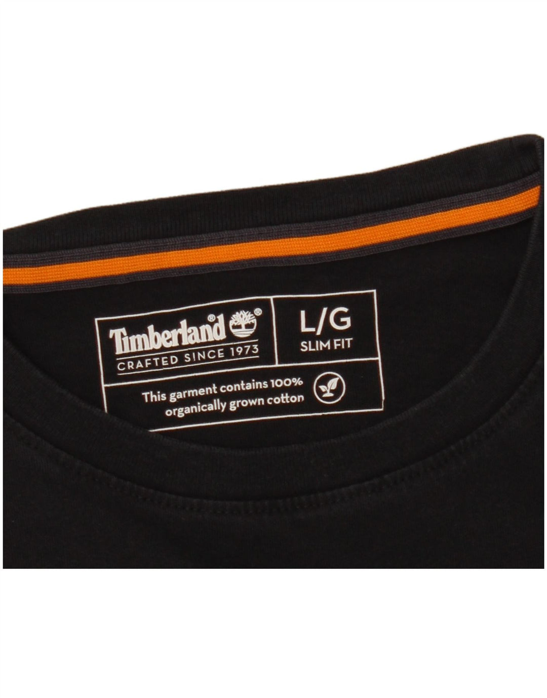 Męski T-shirt Timberland Slim Fit, duży, czarny