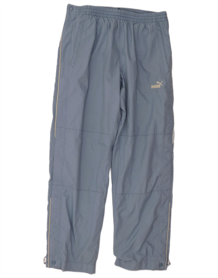 Męskie spodnie dresowe PUMA, duże, niebieskie, z poliestru