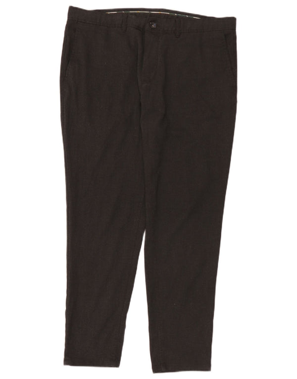 Męskie spodnie chino Zara EU 46 XL W36 L29 szare
