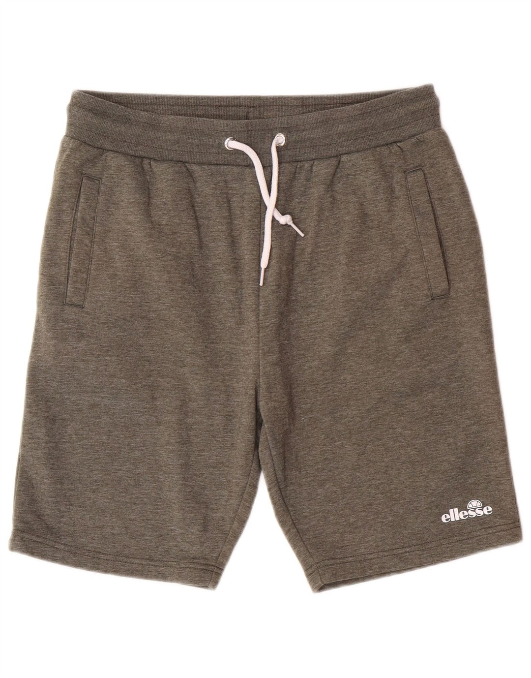 Męskie spodenki sportowe Ellesse, średnia bawełna khaki