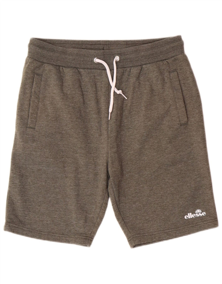 Męskie spodenki sportowe Ellesse, średnia bawełna khaki