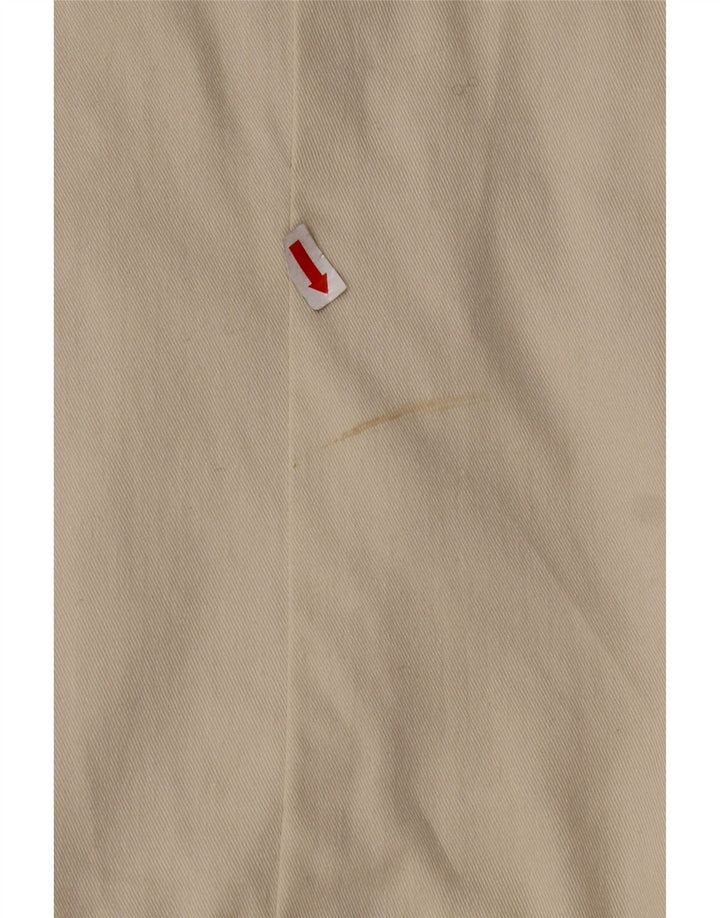 JOHN F GEE Mens Sleeveless Shirt Medium Beige
