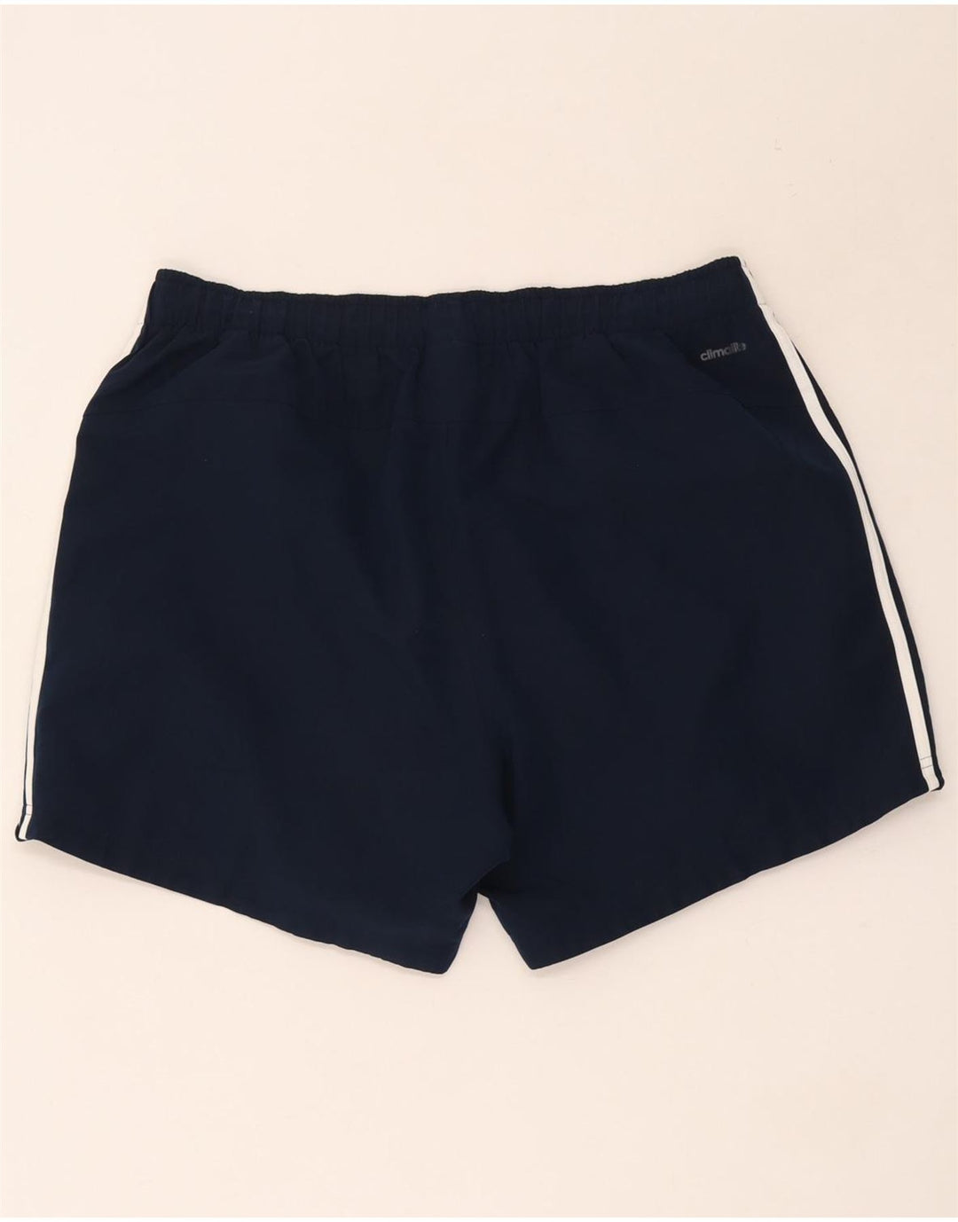 Męskie spodenki sportowe Adidas Climalite XL granatowe, poliestrowe