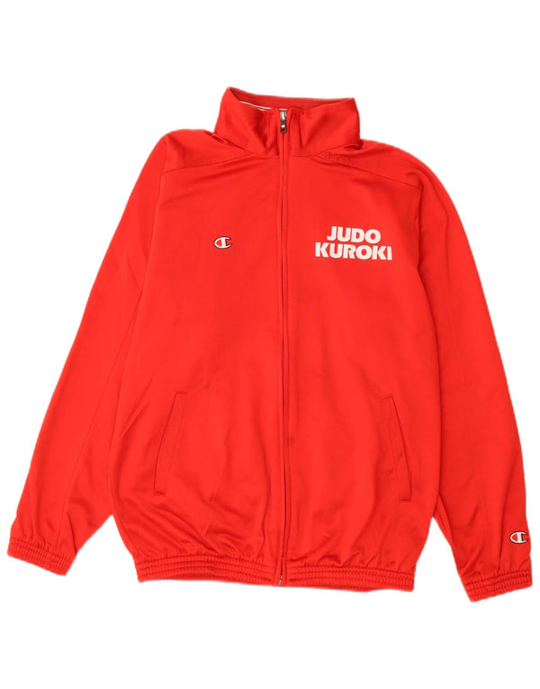 Chłopięca bluza dresowa CHAMPION Judo Kuroki Graphic 13-14 lat XL czerwona