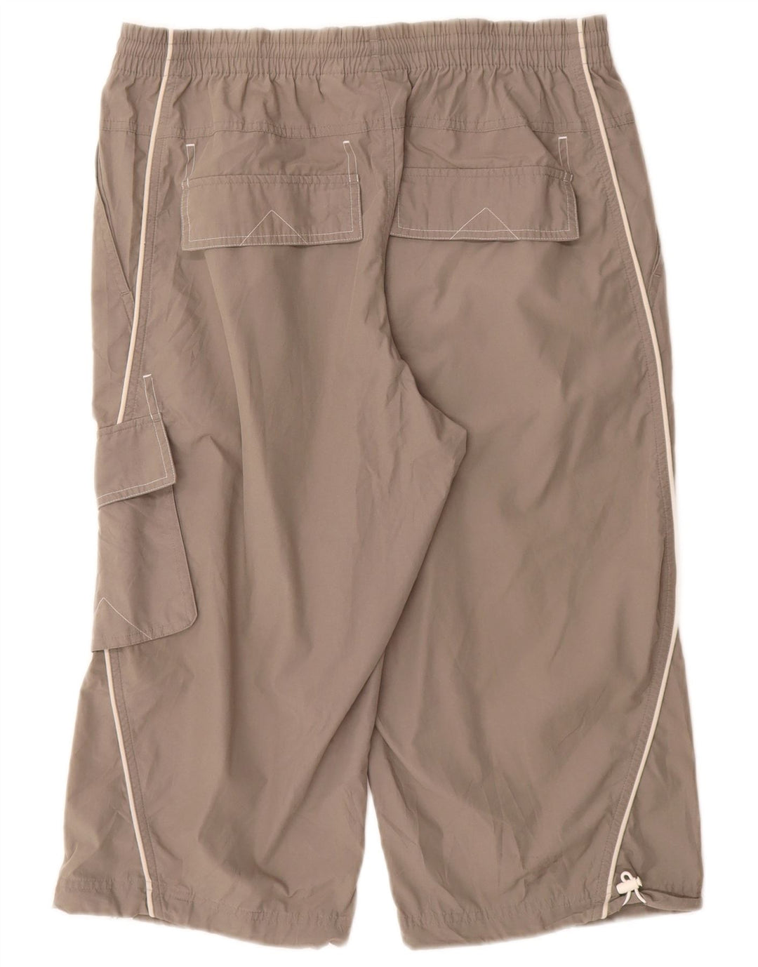 Męskie spodnie dresowe Adidas Capri Cargo, średnioszary poliester