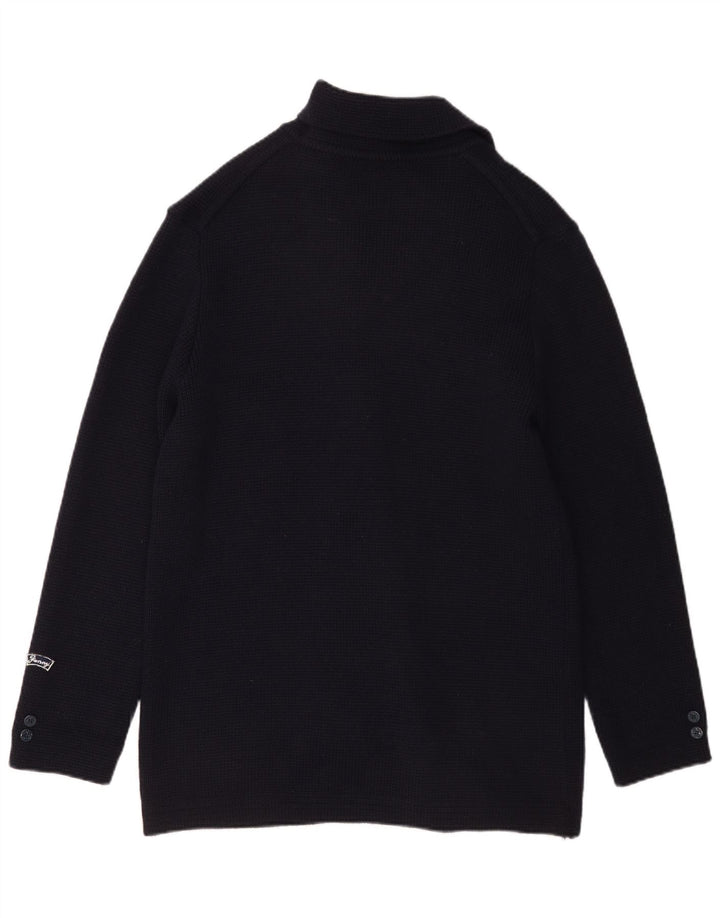 Damski sweter rozpinany Fanny Moda z podwójnymi piersiami IT 54 3XL granatowy