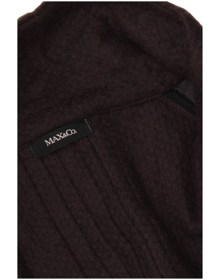 Damski płaszcz z krótkim rękawem Max & Co. UK 14, średni fiolet