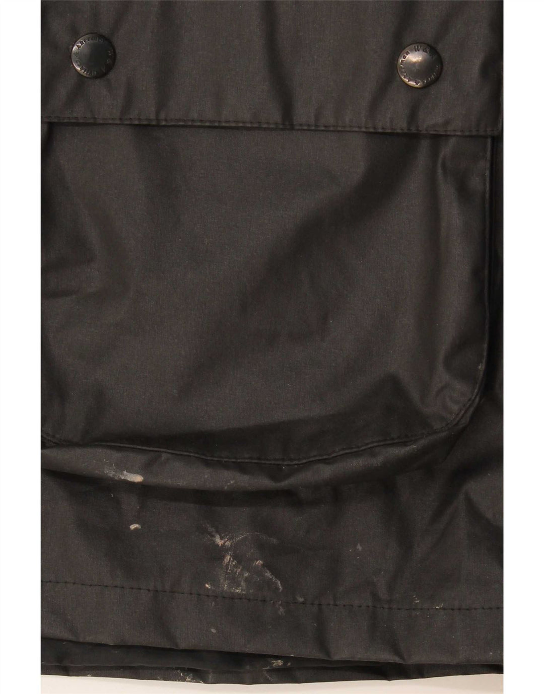 Męska kurtka z woskowanej bawełny Wikes & Akerman UK 42 XL, czarny poliester