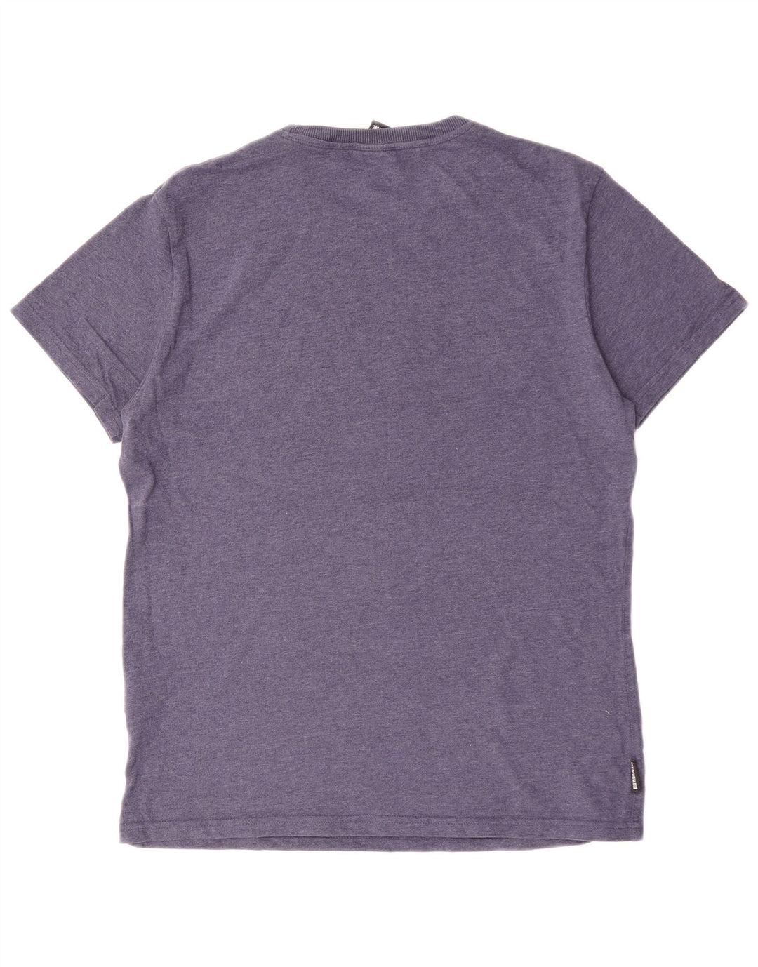 SUPERDRY Męski T-shirt z grafiką, góra XL, niebieska bawełna