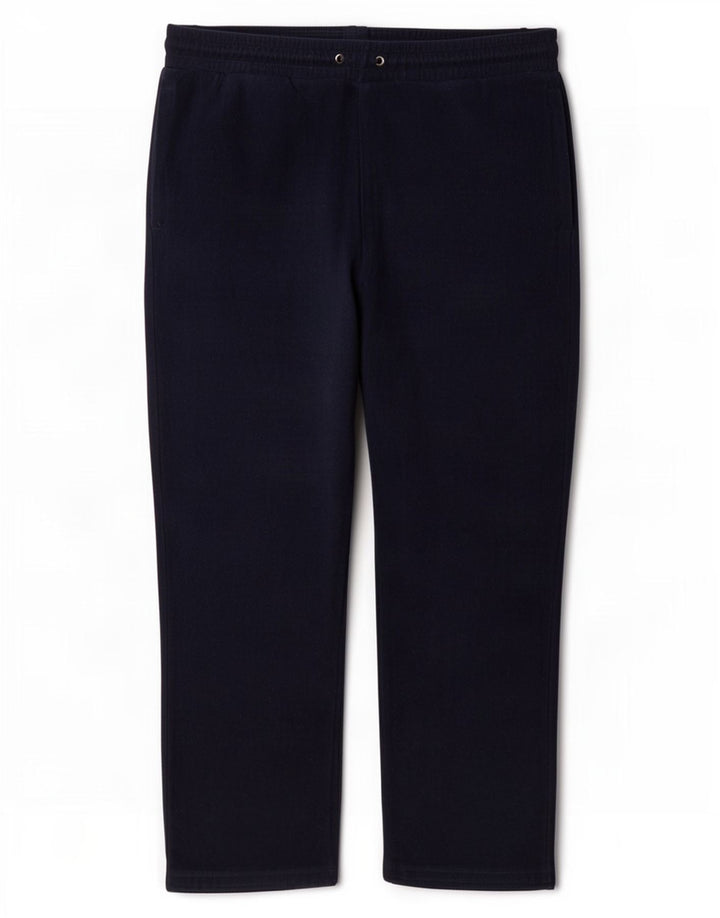 Męskie polarowe spodnie dresowe Marks & Spencer, duże, granatowe, z poliestru