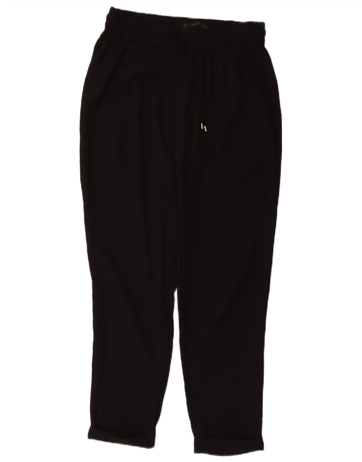 Damskie zwężane spodnie chino Zara, średnie W28 L27, czarne