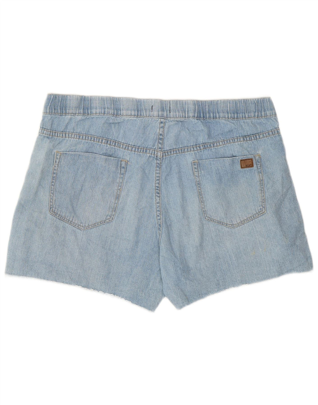 Damskie spodenki jeansowe Roxy, duże, W34, niebieska bawełna