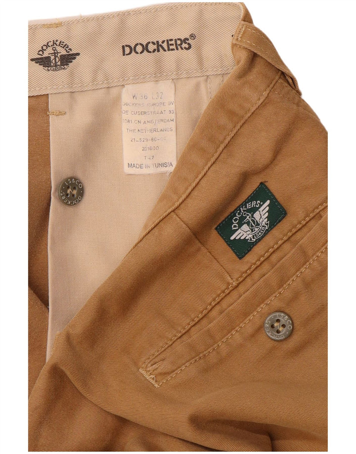 Spodnie męskie Dockers Pegged Chino W36 L32 Beżowe