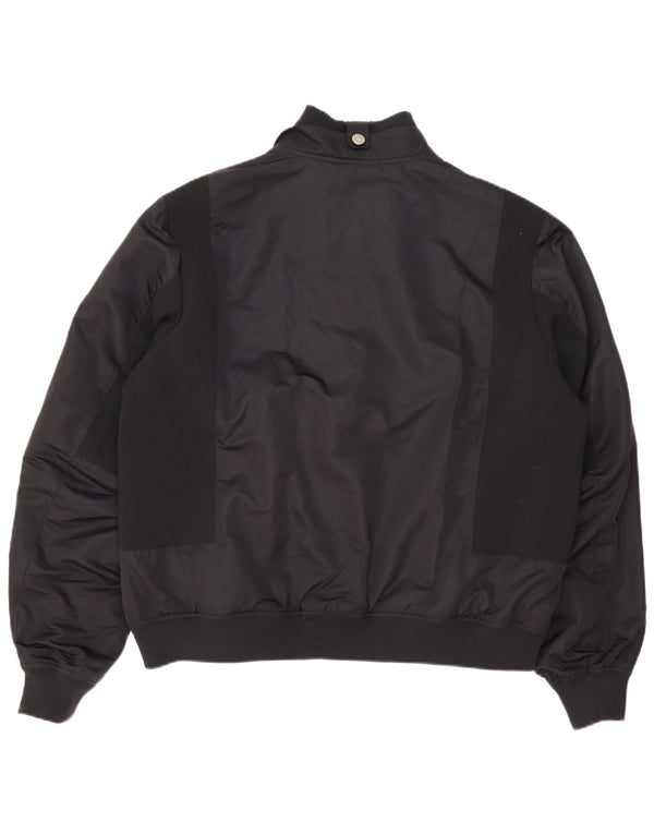 Męska kurtka bomberka Trussardi Jeans IT 58 4XL Czarny poliester