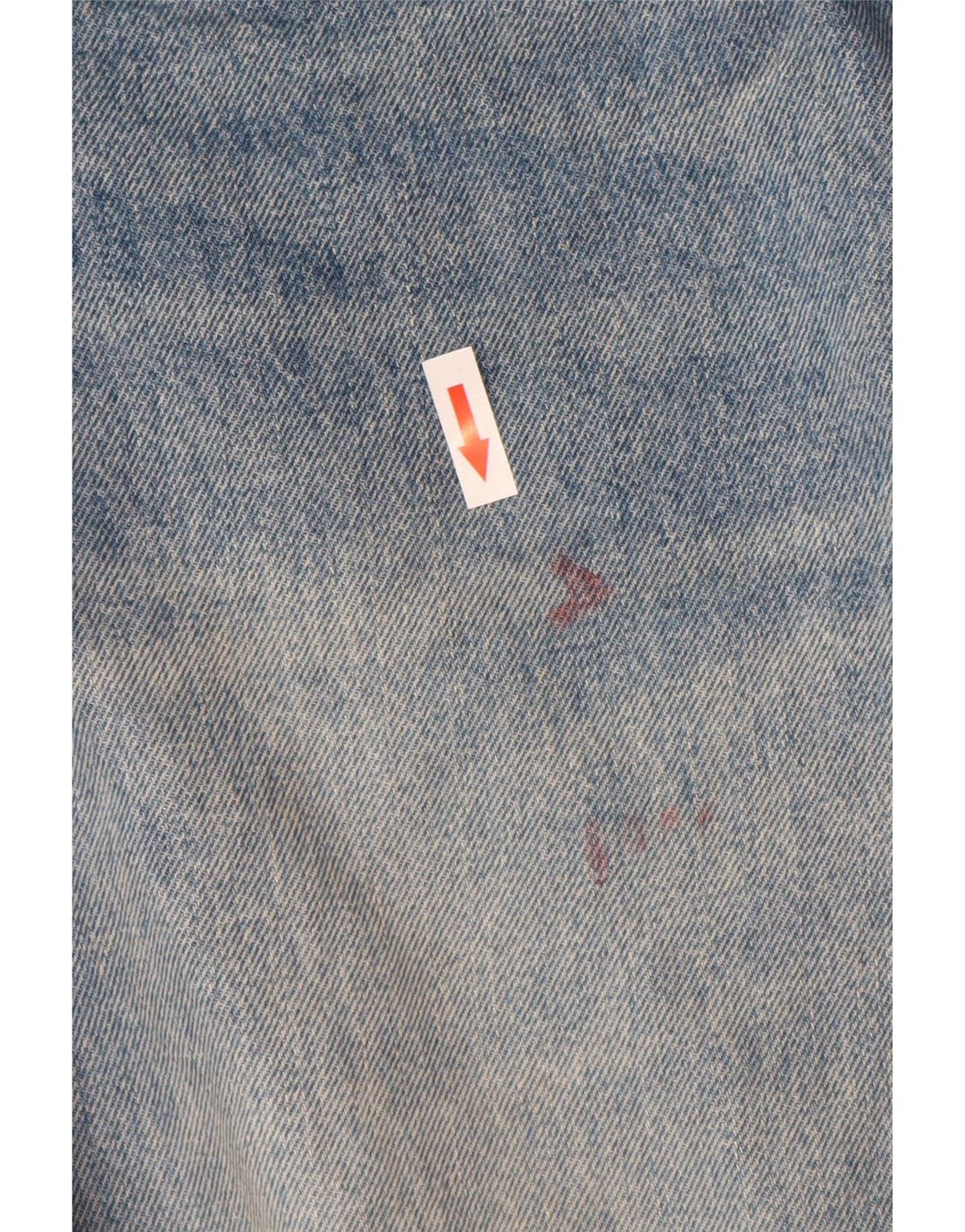 Męskie jeansy Levi's 551 Straight W34 L32 Niebieskie bawełniane