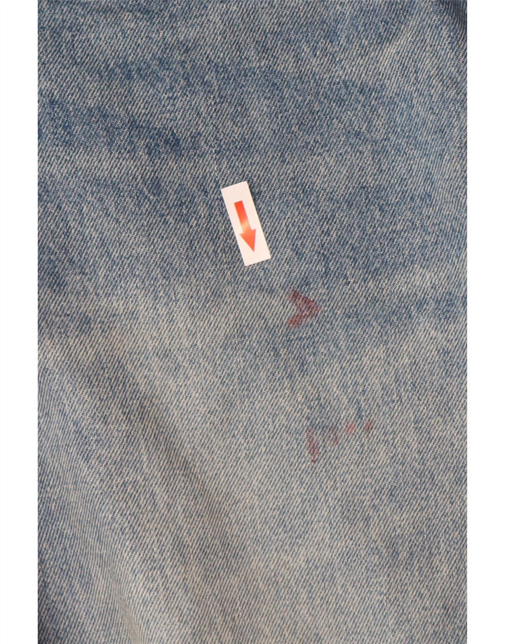 Męskie jeansy Levi's 551 Straight W34 L32 Niebieskie bawełniane