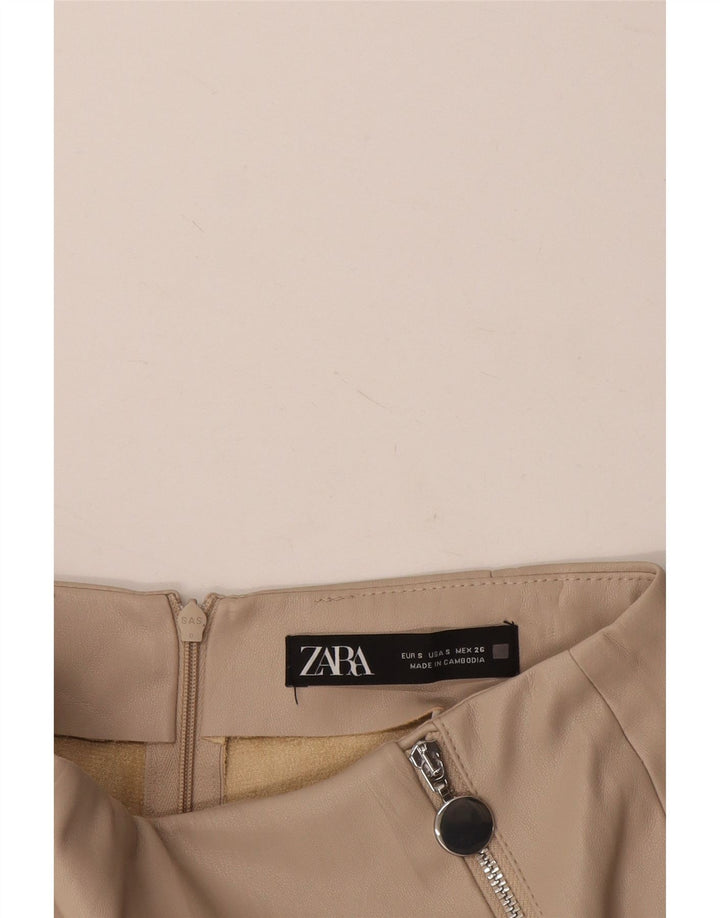Skort damski Zara Small W26 beżowy