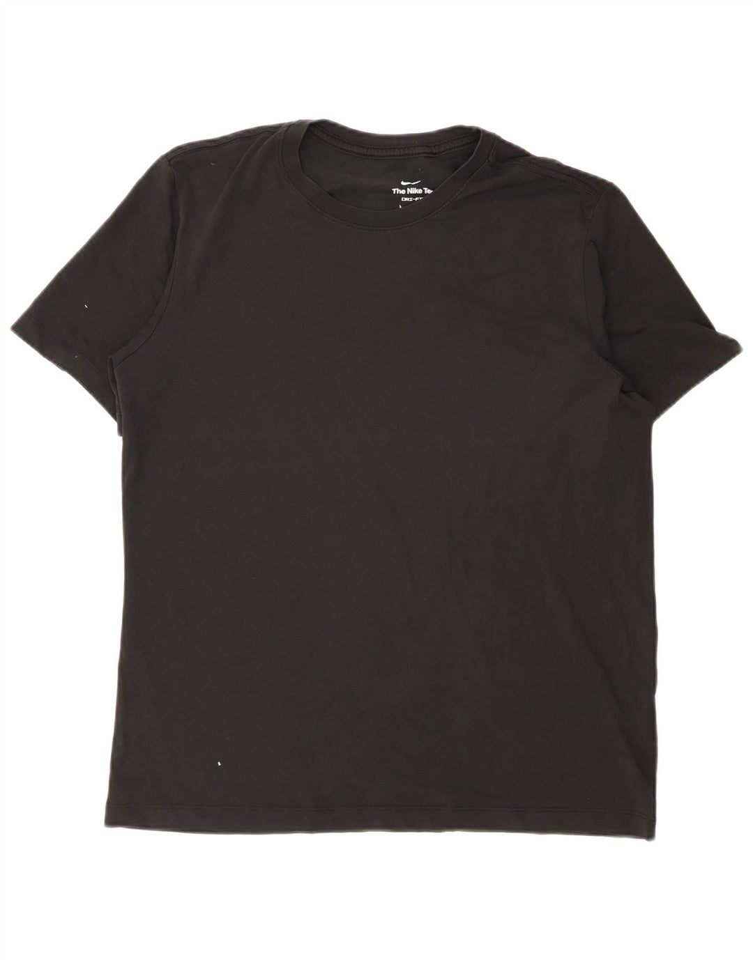 Męski T-shirt Nike Dri Fit, duży, czarny, bawełniany